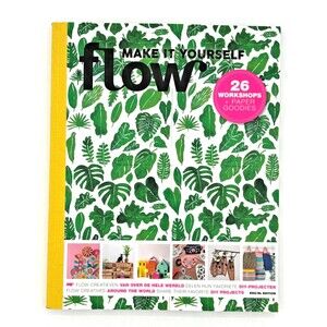 FLOW Make It‎ Yourself Book 26 Crafting Workshops DIY Projects Paper Extras New!